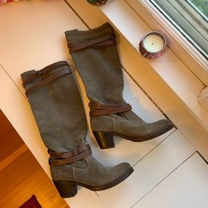Suede Frye Boots (size 6.5)